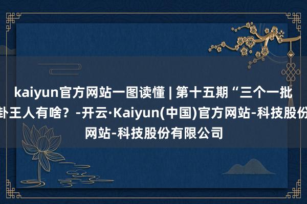 kaiyun官方网站一图读懂 | 第十五期“三个一批”方式蛊卦王人有啥？-开云·Kaiyun(中国)官方网站-科技股份有限公司