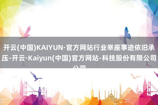 开云(中国)KAIYUN·官方网站行业举座事迹依旧承压-开云·Kaiyun(中国)官方网站-科技股份有限公司