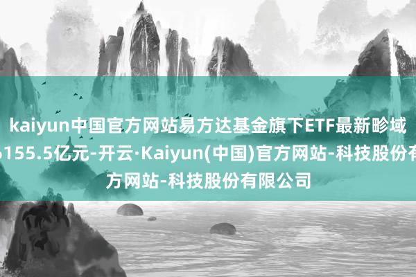 kaiyun中国官方网站易方达基金旗下ETF最新畛域诡计达6155.5亿元-开云·Kaiyun(中国)官方网站-科技股份有限公司